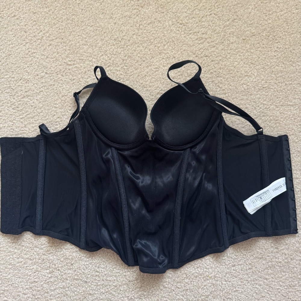 Forever 21 Black Corset Bustier Top - Picture 5 of 7